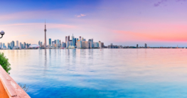 Panoramafotografie einer Stadt - hier Toronto (de.depositphotos.com)