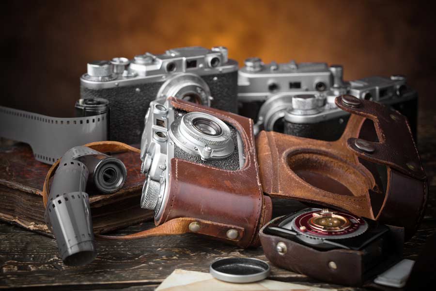 Analoge alte Fotoausrüstung (de.depositphotos.com)